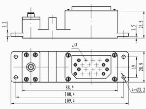 Type J16G3 rectangular connectors Connectors Product Outline Dimensions