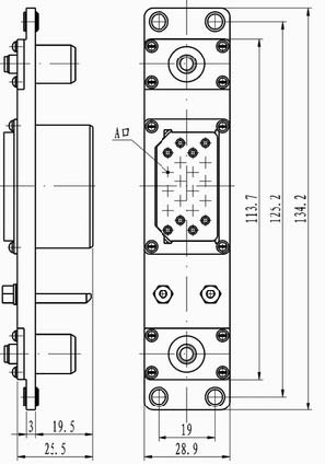 Type J16G4 rectangular connectors  Connectors Product Outline Dimensions