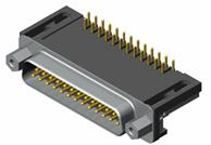 J18 connectors with right angle (N) for PCB Connectors Product Outline Dimensions