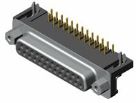 J18 connectors with right angle (N1-C) for PCB Connectors Product Outline Dimensions