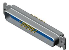 J18 Combination connectors with signal by float Connectors Product Outline Dimensions