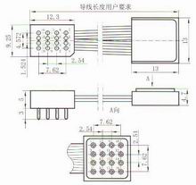 J71 cable connectors Connectors panel cutouts