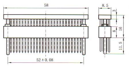 J80 series Connectors The Picture of Connector