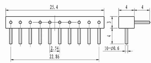 JB4 series Connectors Product Outline Dimensions