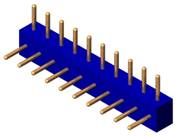 JB4 series Connectors Product Outline Dimensions