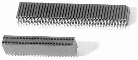 Female header profile 4.6mm dip type Connectors Product Outline Dimensions