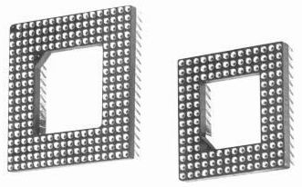 PGA socket-solder type-1 Connectors Product Outline Dimensions