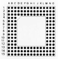 PGA socket-solder type-2 Connectors Product Outline Dimensions