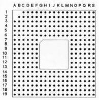 PGA socket-solder type-2 Connectors Product Outline Dimensions