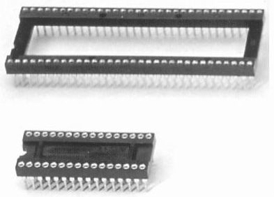 Shrink dip sockets type Connectors Product Outline Dimensions