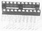 IC socket and strip-solder type Connectors Product solid picture