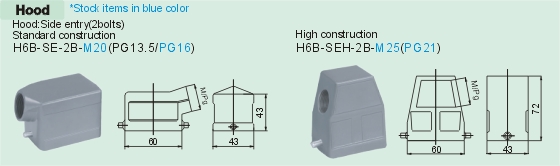 HDD-024-M     HDD-024-F Connectors Product Outline Dimensions