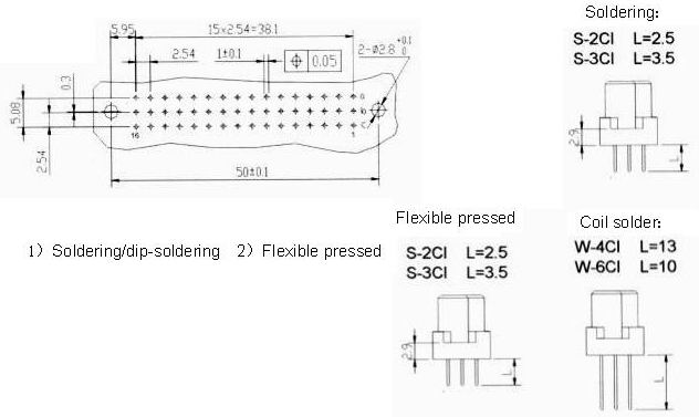 European plug connector-2 Connectors Product solid picture