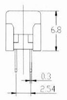 Dip plug connector type Connectors Product Outline Dimensions