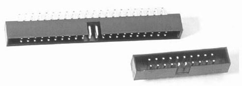 I.D.C socket connector-1 Connectors Product Outline Dimensions