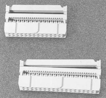 I.D.C socket connector Connectors Product Outline Dimensions