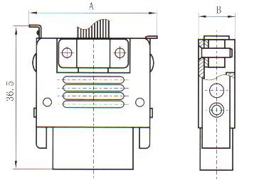 J24H common plug connectors Connectors Product Outline Dimensions