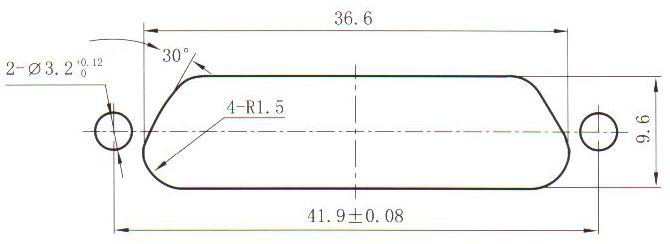 J69 series Connectors panel cutouts