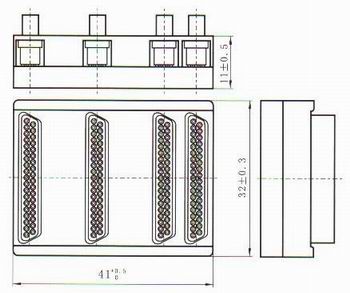 J74 series Connectors Product Outline Dimensions