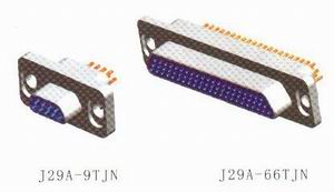 J29A in-line contact for PCB  Connectors Outline Dimensions of Plug