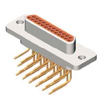 J29A type WI of common right angle contact for PCB Connectors Outline Dimensions of Plug