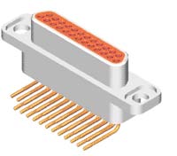 J29A type W of type –A right angle contact for PCB Connectors Outline Dimensions of Plug