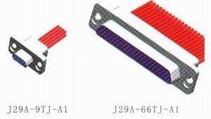 J29A type –A1 crimp contact connectors Connectors Outline Dimensions of Plug