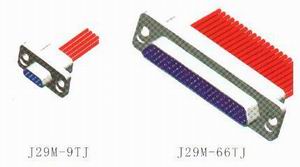 J29M crimp contact connectors Connectors Outline Dimensions of Plug