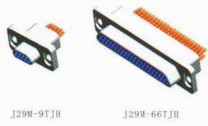 J29M solder contact connectors Connectors Outline Dimensions of Plug