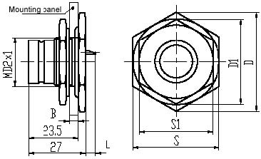 Y27 Series Connectors Product Outline Dimensions Y27 Series Connectors Product Outline Dimensions