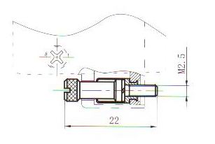 J29A retaining member  Connectors Free Retaining Member Outline Dimensions
