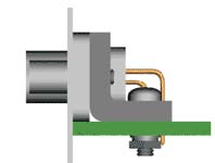 J29A retaining member  Connectors Fixation Retaining Member Outline Dimensions