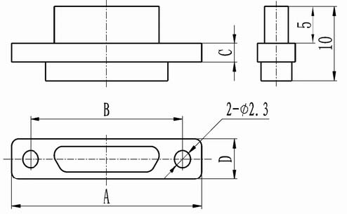 J30 crimp contact connectors Connectors Plug