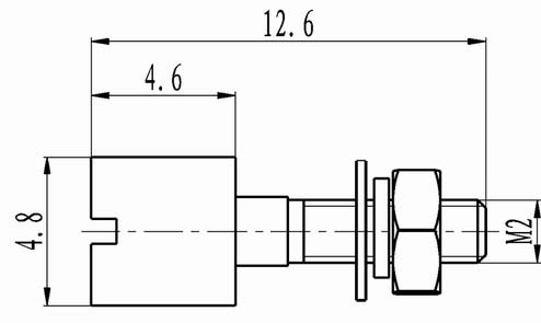 J30 accessories Connectors Product Outline Dimensions