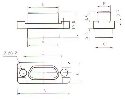 J30J type –D crimp contact connectors Connectors Plug