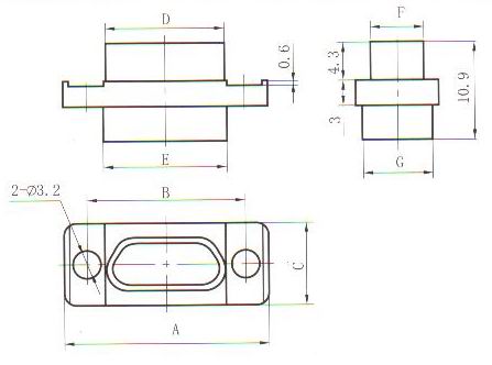 J30J type –D crimp contact connectors Connectors Receptacle