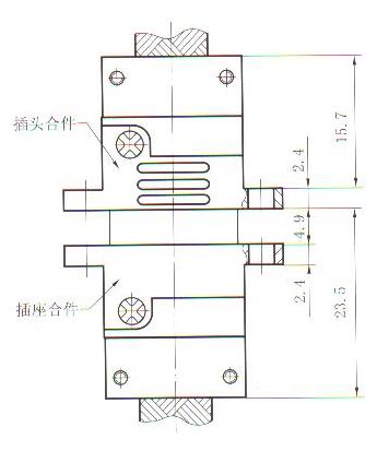 J30J type –A crimp contact connectors Connectors The Picture of Connector