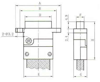 J30J type –GA crimp contact connectors Connectors Receptacle