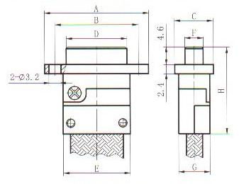 J30J type –GAQ crimp contact connectors Connectors Plug