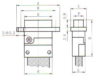 J30J type –GAQ crimp contact connectors Connectors Receptacle