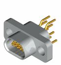 J30J in-line contact for PCB N Connectors Receptacle