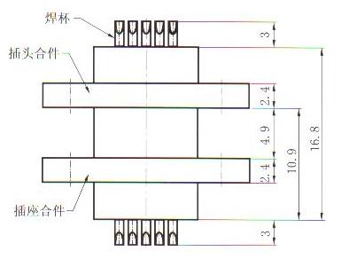 J30J solder contact S  Connectors The Picture of Connector