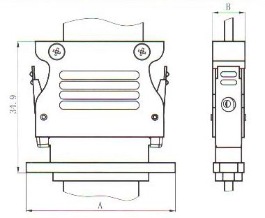 J30JA fast locking and crimp contact Connectors The Picture of Connector