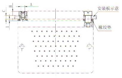 J30J fixation end retaining member Connectors Product Outline Dimensions