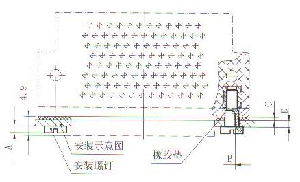 J30J fixation end retaining member Connectors Product Outline Dimensions