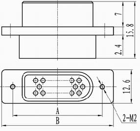 J40 Crimp Contact Series Connectors Plug