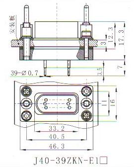 J40 Variation Connectors Connectors Receptacle