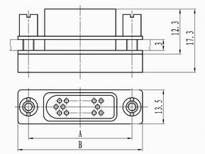 J40 Variation Connectors Connectors Receptacle