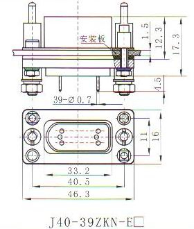 J40 Variation Connectors Connectors Receptacle