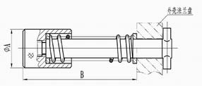 J40 Retaining Member Connectors Type Q bayonet fast locking set